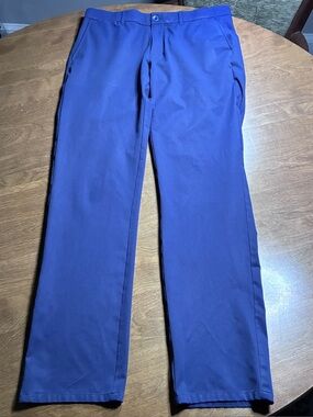 Holderness & Bourne  Blue Tailored Fit Golf Pants Men's Size 35x34